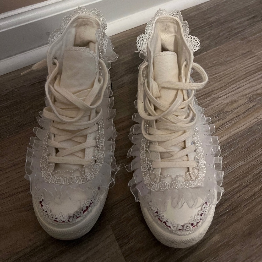 Wedding Tulle sneakers